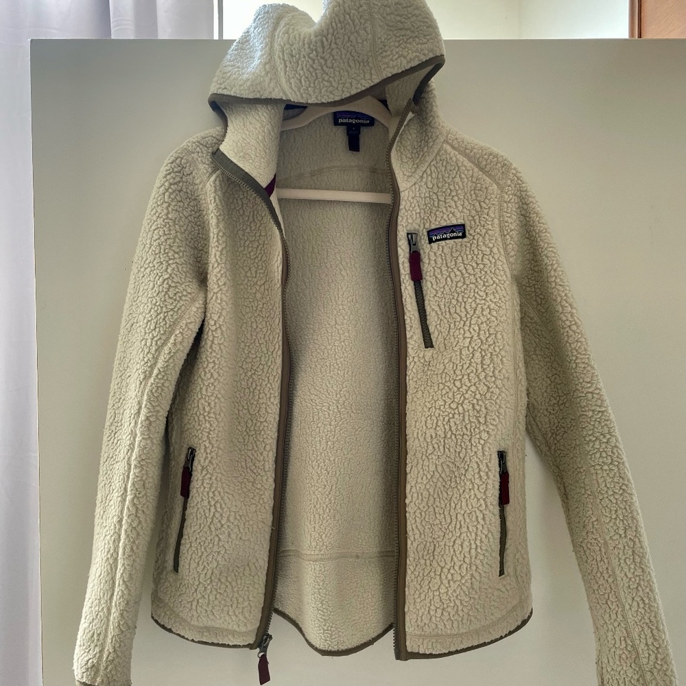 Patagonia Cream Fleece Jacket